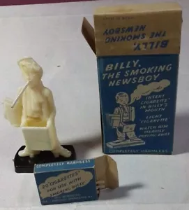 Billy, The Smoking Newboy anni 50 vecchio magazzino stock nuovo con scatola made in Italy - Foto 1 di 11