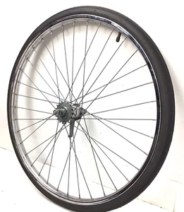 Schwinn S5 26" x 1-3/8" Rear Bicycle Chrome Wheel Coaster Brake New Tire #S3 - Picture 1 of 6