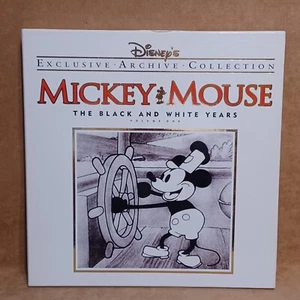 Disney Archive Collection CAV Box Set Mickey Mouse Black & White Years Laserdisc - Picture 1 of 6