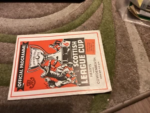 1959 SCOTTISH LEAGUE CUP SEMI FINAL HEARTS V COWDENBEATH E1 - Picture 1 of 1