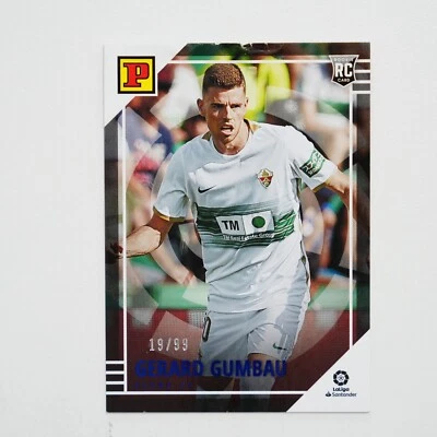 2022-23 Panini Chronicles Base La Liga Panini Blue /99 Gerard Gumbau #34 - Image 1 of 2