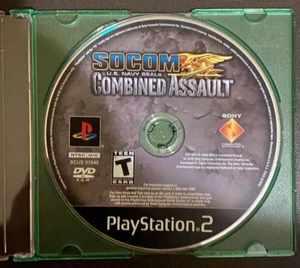 SOCOM US Navy SEALs: Kombinierter Angriff - PS2 - NUR DISC - Bild 1 von 2