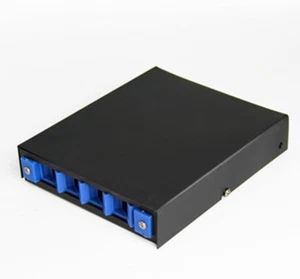 Caja terminal de fibra óptica universal de 4 puertos caja terminal de fibra óptica sc/fc/ST - Imagen 1 de 5