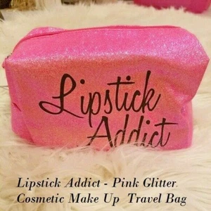 Lápiz labial Addict rosa brillo - bolsa de viaje maquillaje cosmético - Imagen 1 de 4