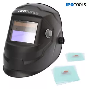 Automatik Schweißhelm Schweißmaske Solar Schweißschirm mit Ersatzglas 2 Sensoren - Bild 1 von 10