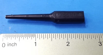 ADAPTADOR ENCHUFE JACK DE PRUEBA, 3560-0, POMONA, NEGRO (UNO) Foto 1 de 3