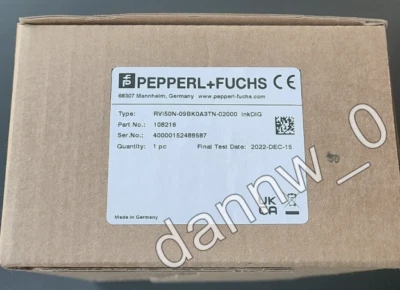 1PC New in box Pepperl+Fuchs RVI50N-09BK0A3TN-02000 Encoder - Image 1 of 2