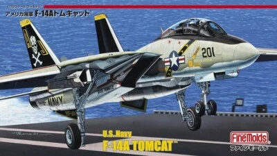Тонкие формы 1/72 самолета серии ВМС США F-14A Tomcat пластиковая модель FP30 Японии - Изображение 1 из 4