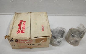 2x Federal Mogul 12148P-STD Engine Piston STD For 1978-1979 Datsun 1.4L A14 - Picture 1 of 9