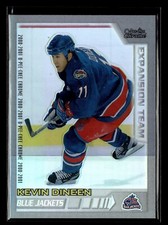 2000 O-Pee-Chee Chrome OPC Refractor #226 Kevin Dineen Blue Jackets