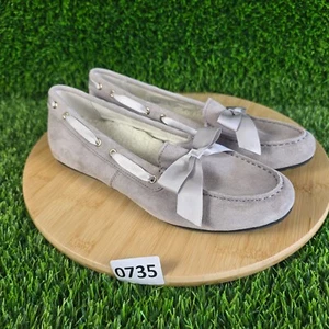 Vionic Womens Alice Gray Slip On Flats Size 8 Used - Picture 1 of 6