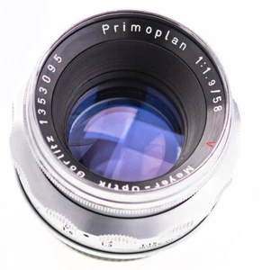 Meyer Görlitz Primoplan 58 mm f 1,9 Red V / 14 Blades M42 /SN:1353095 /Getestet - Bild 1 von 10