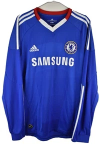 Adidas Mens Chelsea CFC 10/11 Home Shirt Jersey Football Size M Lampard #8 - Picture 1 of 9