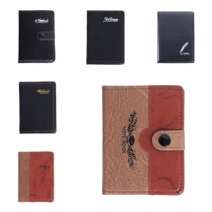 Memo Pads Pocket Notepad Bussiness Leather Notebook Mini Notebook Student Use - Picture 1 of 16