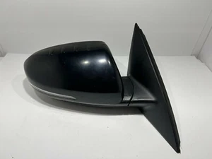 Espejo retrovisor lateral derecho pasajero Kia Optima 2011-2013 LH con intermitente negro OEM - Imagen 1 de 10