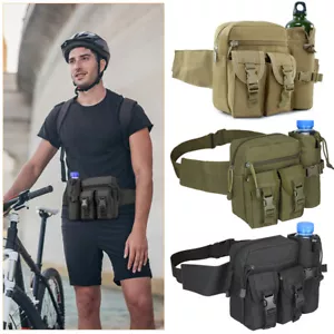Marsupio militare marsupio tattico impermeabile cintura fianchi marsupio - Foto 1 di 15
