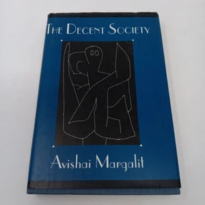 The Decent Society - Hardcover By Margalit, Avishai - Ex Library Copy - Picture 1 of 13