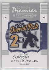 2007-08 O-Pee-Chee Premier Stitchings /199 Kari Lehtonen #PS-KL