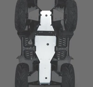 Juego de 2 placas de deslizamiento principales originales Suzuki KingQuad 500/750 2009-2022 990A0-43015 - Imagen 1 de 1