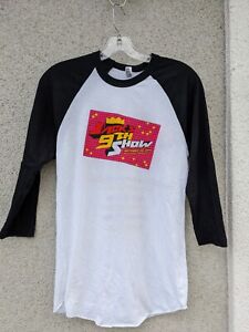 Jacks 9. Show T-Shirt Konzert Baseball Shirt Raglan 3/4 Ärmel amerikanische Bekleidung S