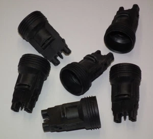 6 Stück E14 Fassung schwarz - Bild 1 von 3