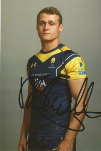 WORCESTER WARRIORS RUGBY UNION: JAMIE SHILLCOCK SIGNED 6x4 PORTRAIT PHOTO+COA - Picture 1 of 1