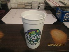 WPHL Tupelo T-Rex Vintage Defunct Inaugural Season 1998-99 7 Inch Drinking Cup