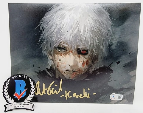 Ken Kaneki signed Tokyo Ghoul 8x10 Photograph Austin Tindle Cover