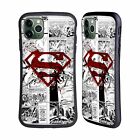 Official Superman Dc Comics Comicbook Art Hybrid Case For Samsung Phones