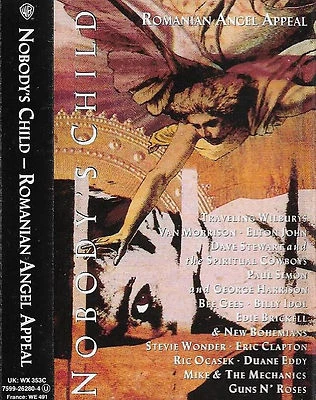 VARIOUS NOBODY'S CHILD BEE GEES CLAPTON GUNS N' ROSES WILBURYS CASSETTE ALBUM - Image 1 of 4