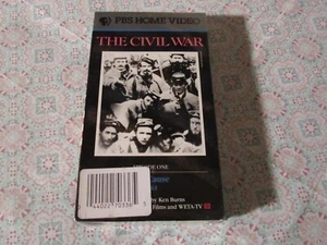 VHS The Civil War The Cause 1861 New Sealed 1990 - Picture 1 of 2