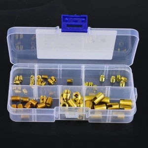 60pcs 302 Type Carbon Steel Self Tapping Screw Thread Inserts Tool Accessories - Picture 1 of 10