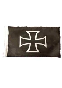 SPORTS SOCCER BASEBALL BASKETBALL FOOTBALL PARTY IRON CROSS FLAG 12"X19" - Bild 1 von 1