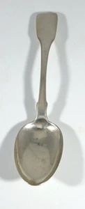 William Whitfield silver fiddleback teaspoon 5 3/8" Newcastle 1871 - Picture 1 of 8