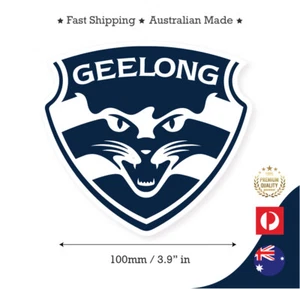 GEELONG CATS FOOTBALL CLUB AFL AUSSIE RULES STICKER DECAL 2 SIZES - Bild 1 von 5