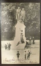CPA animée Chambéry, monument des frères de Maistre, Dos non divisé, TO 1902