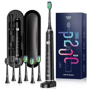 JTF Sonic Electric Toothbrush for Adults - Teeth Whitening Toothbrush with 6 - Picture 1 of 7