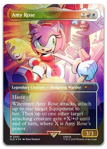 Amy Rose (Rainbow Foil) #2083 (NM) Secret Lair Drop SLD Magic MTG - Picture 1 of 1
