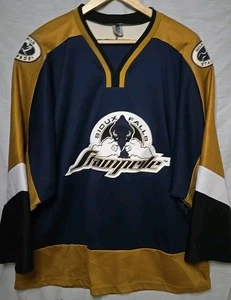 Camiseta deportiva de hockey Sioux Falls Stampede OT, talla mediana, hecha en EE. UU. - Imagen 1 de 9