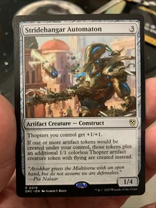 1x Stridehangar Automaton NM-Mint, English Commander: Aetherdrift MTG Magic - Bild 1 von 1