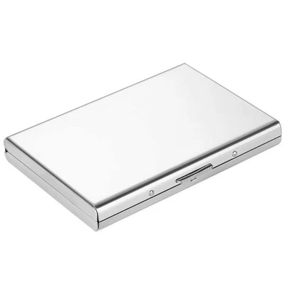 Metal Card Holder Wallet,Ultra Thin Stainless Steel Metal Wallets RFID6580 - image 1 of 4