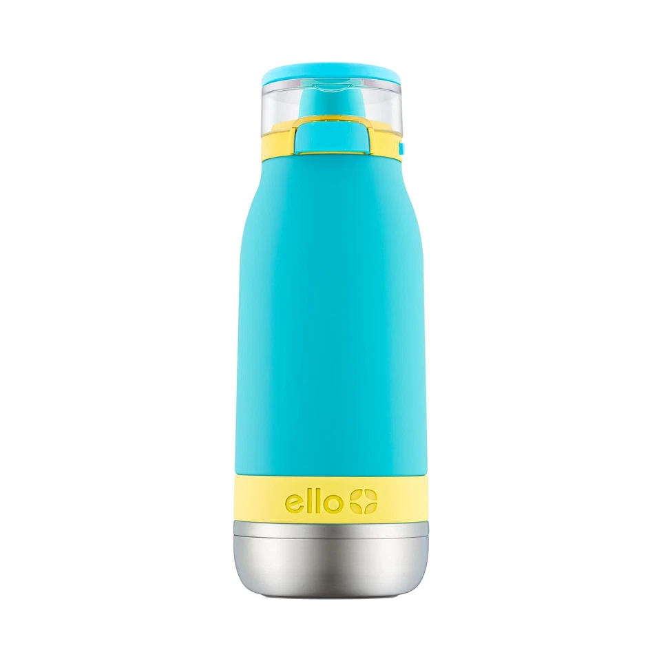 14oz Stainless Steel Emma Water Bottle Light Blue - Ello