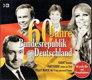 (3CDs) 60 Jahre Bundesrepublik Deutschland - Jan & Kjeld, Peggy March, u.v.a. - Bild 1 von 2