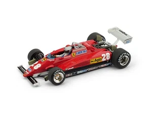 Brum 1/43 Ferrari 126c2 1982#28 m. Andletti Italian GP with driver Brumm Ferrari - Picture 1 of 4