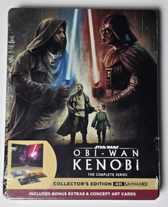 STAR WARS: OBI-WAN KENOBI 4K UHD BLURAY STEELBOOK - BRAND NEW & SEALED - Bild 1 von 12