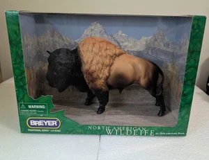 Breyer Nr. 3810 American Bison North America Wildlife 2005 sehr selten in Box NOS - Bild 1 von 15