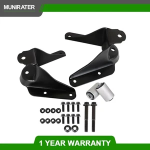 For Ford Pickup Truck F150 Front Leaf Spring Shackle Bracket Repair Kit Pair Set - Picture 1 of 11