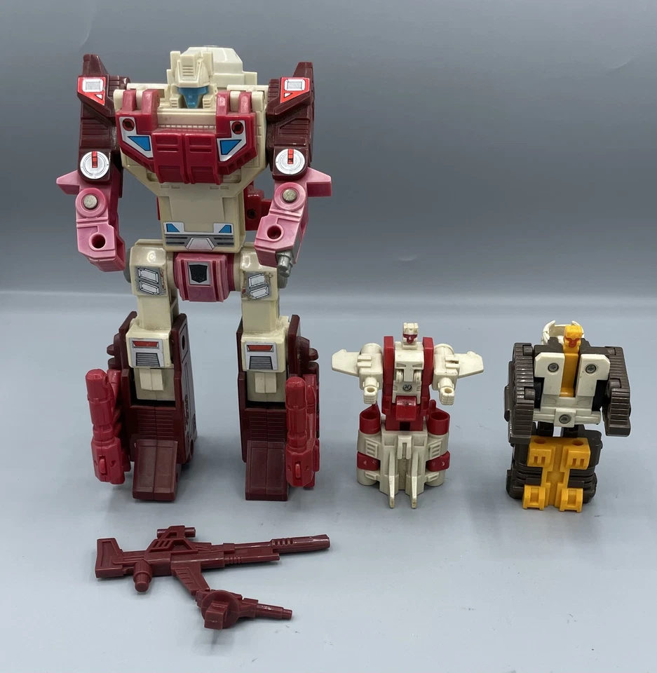 Hasbro Vintage 1987 Transformers G1 Computron Scattershot Strafe  & Nosecone - Image 1 of 4