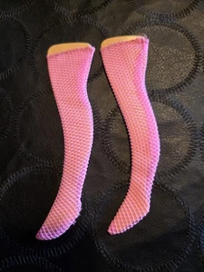 Vintage Barbie FRANCIE #1227 Long On Looks pink fishnet stockings hose - Picture 1 of 7