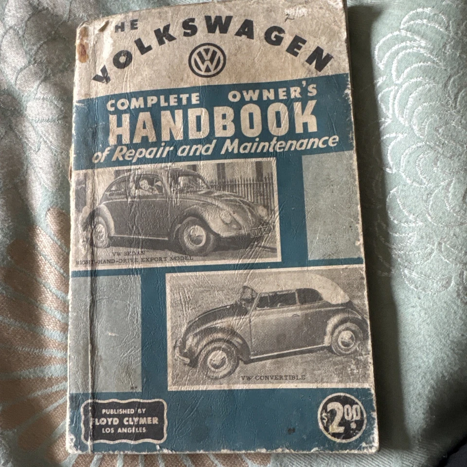 Справочник для полных владельцев Volkswagen Floyd Clymer 1957 г.  - Изображение 1 из 4